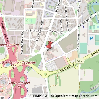 Mappa Via Bergamo, 2, 20871 Vimercate, Monza e Brianza (Lombardia)