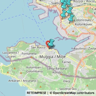 Mappa Via G.Garibaldi, 34015 Muggia TS, Italia (3.7595)