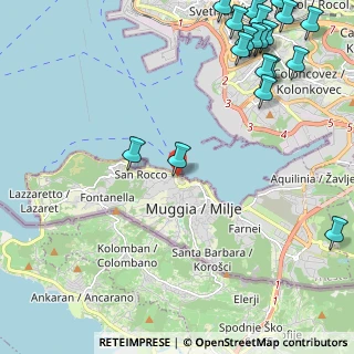 Mappa Via G.Garibaldi, 34015 Muggia TS, Italia (3.3545)