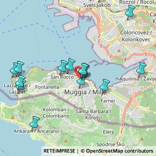 Mappa Via G.Garibaldi, 34015 Muggia TS, Italia (2.834)