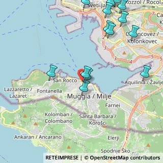 Mappa Via G.Garibaldi, 34015 Muggia TS, Italia (2.7)