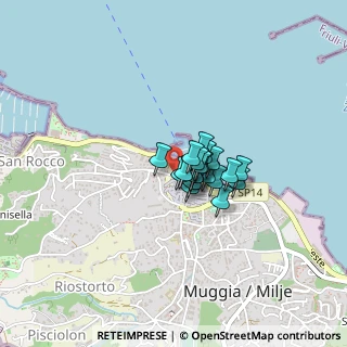 Mappa Via G.Garibaldi, 34015 Muggia TS, Italia (0.2015)