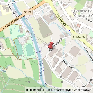 Mappa Via della Segheria, 34, 25062 Concesio, Brescia (Lombardia)