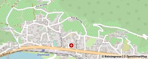 Mappa Donnas