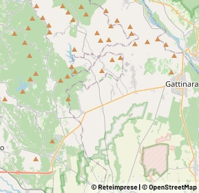 Mappa 13060 Roasio VC, Italia (7.027)