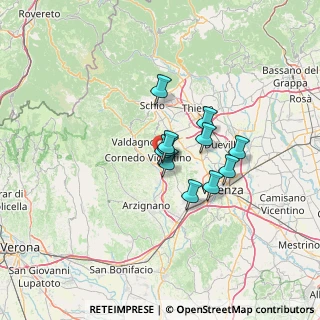 Mappa Via Lucca di, 36070 Castelgomberto VI, Italia (8.52727)