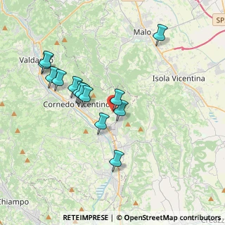 Mappa Via Lucca di, 36070 Castelgomberto VI, Italia (3.58846)