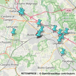 Mappa Via Gianotti Don Ambrogio, 21052 Busto Arsizio VA, Italia (4.12077)