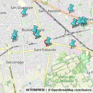 Mappa Via Gianotti Don Ambrogio, 21052 Busto Arsizio VA, Italia (1.30714)