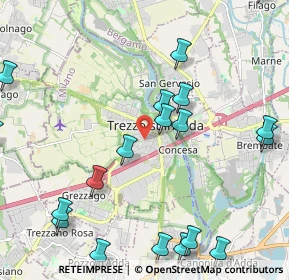 Mappa 20056 Trezzo sull'Adda MI, Italia (2.7905)