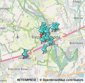 Mappa 20056 Trezzo sull'Adda MI, Italia (1.02)