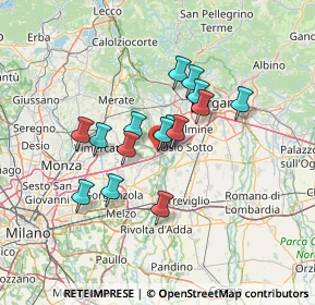 Mappa 20056 Trezzo sull'Adda MI, Italia (10.37)