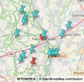 Mappa 20056 Trezzo sull'Adda MI, Italia (4.22667)