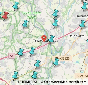 Mappa 20056 Trezzo sull'Adda MI, Italia (6.5115)