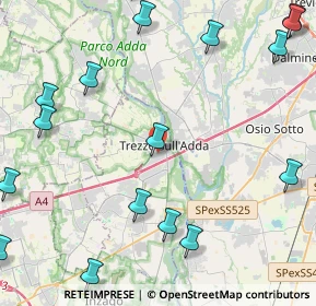 Mappa 20056 Trezzo sull'Adda MI, Italia (6.6325)