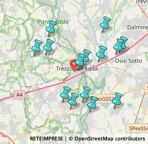 Mappa 20056 Trezzo sull'Adda MI, Italia (3.74929)