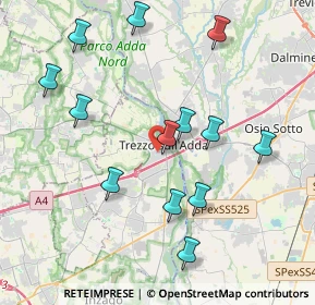 Mappa 20056 Trezzo sull'Adda MI, Italia (4.12385)