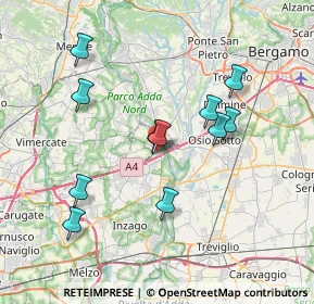 Mappa 20056 Trezzo sull'Adda MI, Italia (6.96273)