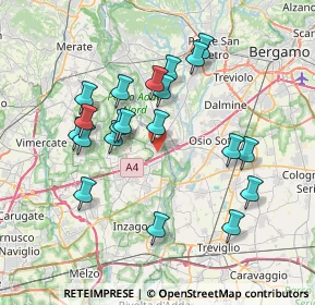 Mappa 20056 Trezzo sull'Adda MI, Italia (7.0465)