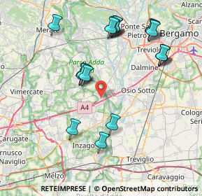 Mappa 20056 Trezzo sull'Adda MI, Italia (8.38316)