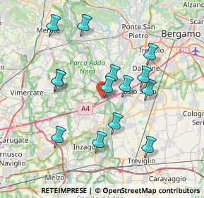 Mappa 20056 Trezzo sull'Adda MI, Italia (7.055)