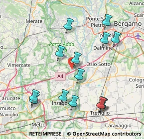 Mappa 20056 Trezzo sull'Adda MI, Italia (8.41786)