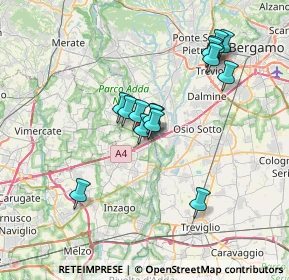 Mappa 20056 Trezzo sull'Adda MI, Italia (6.22267)