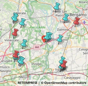 Mappa 20056 Trezzo sull'Adda MI, Italia (9.8985)