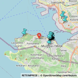 Mappa Str. Fortezza, 34015 Muggia TS, Italia (1.414)
