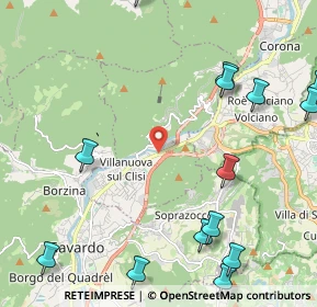 Mappa Via Calchera, 25089 Villanuova Sul Clisi BS, Italia (3.349)