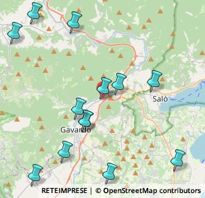 Mappa Via Calchera, 25089 Villanuova Sul Clisi BS, Italia (4.86769)