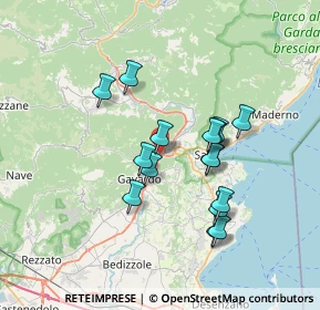 Mappa Via Calchera, 25089 Villanuova Sul Clisi BS, Italia (6.06313)