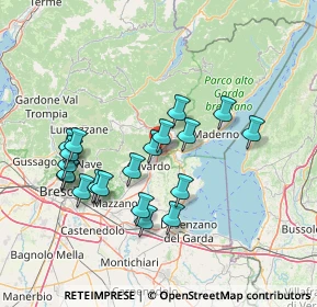 Mappa Via Calchera, 25089 Villanuova Sul Clisi BS, Italia (13.874)