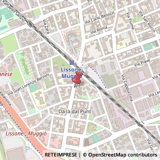 Mappa Via Giosuè Carducci, 25, 20851 Lissone, Monza e Brianza (Lombardia)