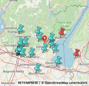 Mappa Via Casette C. B. O., 25089 Villanuova Sul Clisi BS, Italia (15.0765)