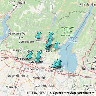 Mappa Via Bruno Corti, 25089 Villanuova Sul Clisi BS, Italia (9.76167)