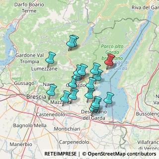 Mappa Via Casette C. B. O., 25089 Villanuova Sul Clisi BS, Italia (10.62)