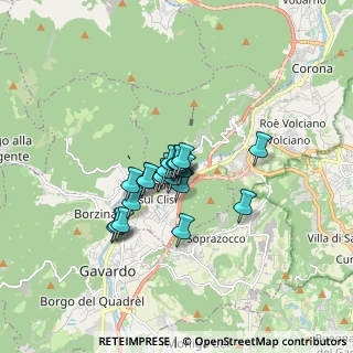 Mappa Via Casette C. B. O., 25089 Villanuova Sul Clisi BS, Italia (1.0175)
