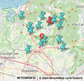 Mappa Via Pavoni, 25050 Rodengo-Saiano BS, Italia (3.19267)