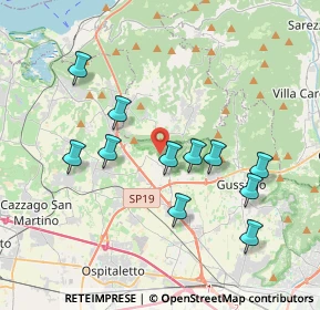 Mappa Via Pavoni, 25050 Rodengo-Saiano BS, Italia (3.65545)