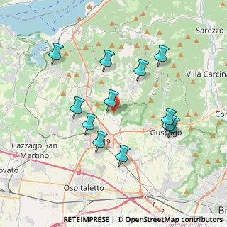 Mappa Via Pavoni, 25050 Rodengo-Saiano BS, Italia (3.62)