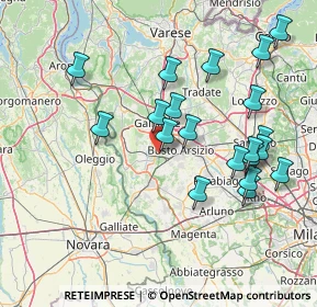 Mappa Via Monteberico, 21017 Samarate VA, Italia (15.7515)