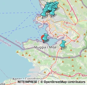 Mappa Largo Nazario Sauro, 34015 Muggia TS, Italia (4.61583)