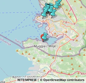 Mappa Largo Nazario Sauro, 34015 Muggia TS, Italia (4.75214)