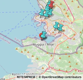 Mappa Largo Nazario Sauro, 34015 Muggia TS, Italia (3.74182)