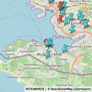 Mappa Molo Cristoforo Colombo, 34015 Muggia TS, Italia (2.741)