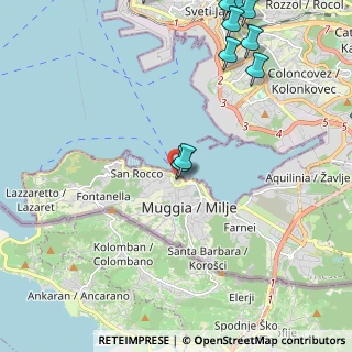 Mappa Molo Cristoforo Colombo, 34015 Muggia TS, Italia (3.73)