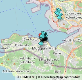 Mappa Largo Nazario Sauro, 34015 Muggia TS, Italia (0.5405)