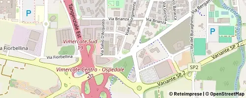 Mappa Vimercate