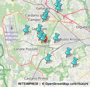 Mappa Via S. Celestino, 21017 Cascina Elisa VA, Italia (3.5875)